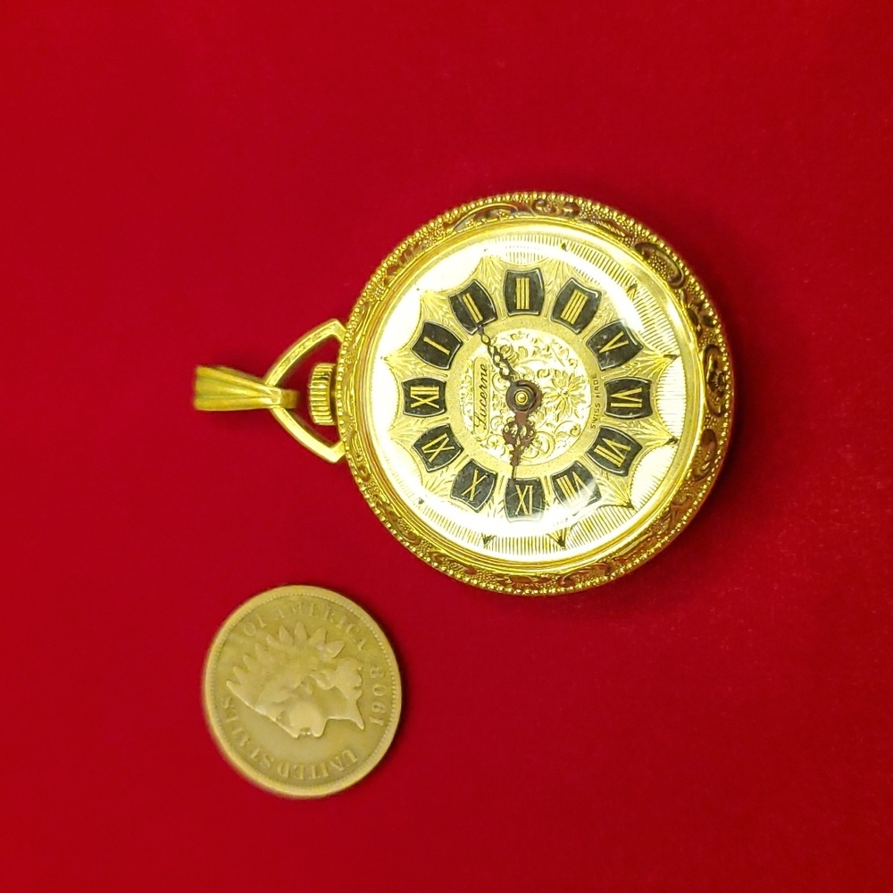 Vintage Lucerne Ladies Pendant Watch - Picture 2 of 6